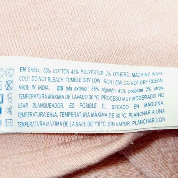 Forever 21 cold shoulder sweatshirt Size small pink - Picture 6 of 6